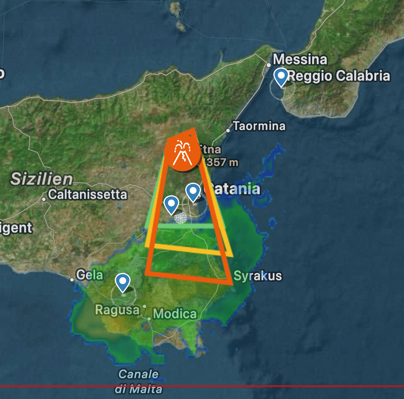 Éruption volcanique: L’Etna paralyse le trafic aérien en Sicile pour la troisième fois cet été