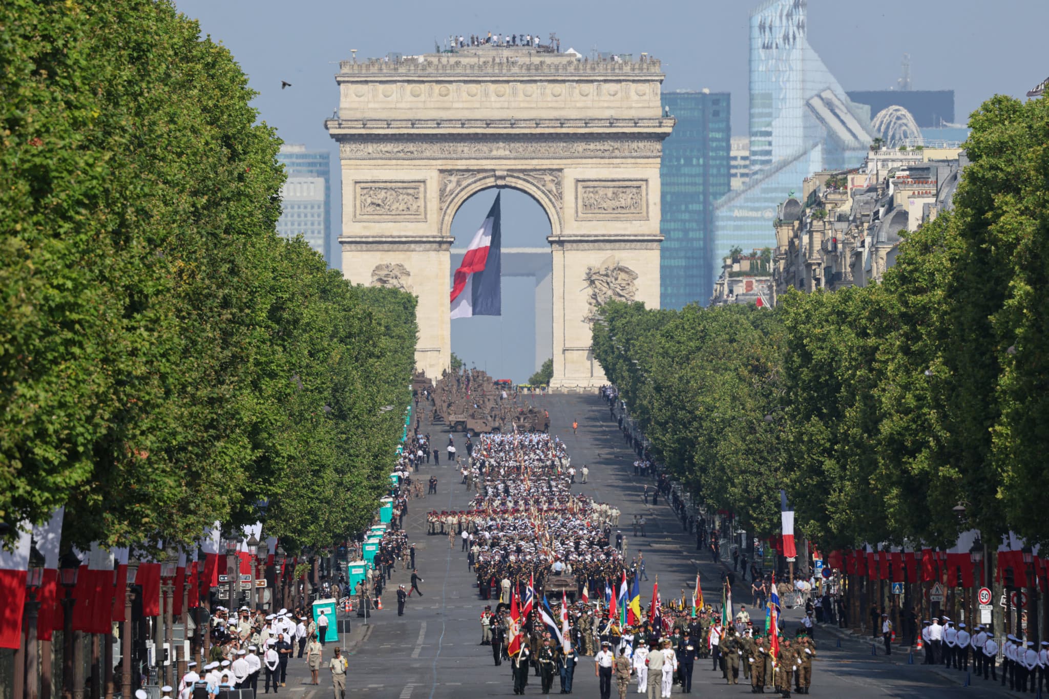 Fête nationale en France: Le défilé du 14 Juillet met à l’honneur l’Ukraine et les Européens