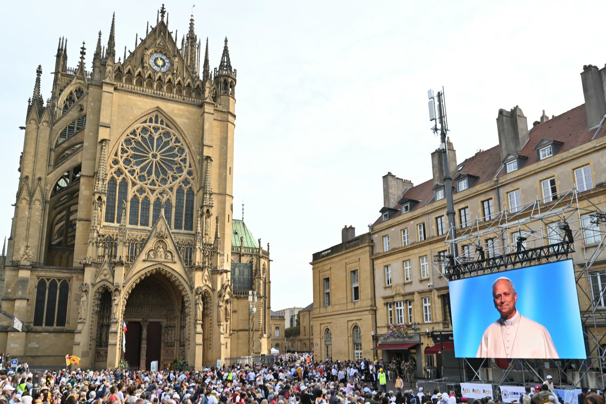 Visite du pape Léon XIV à Metz: Le discours religieux doit «désarmer les coeurs» en Europe