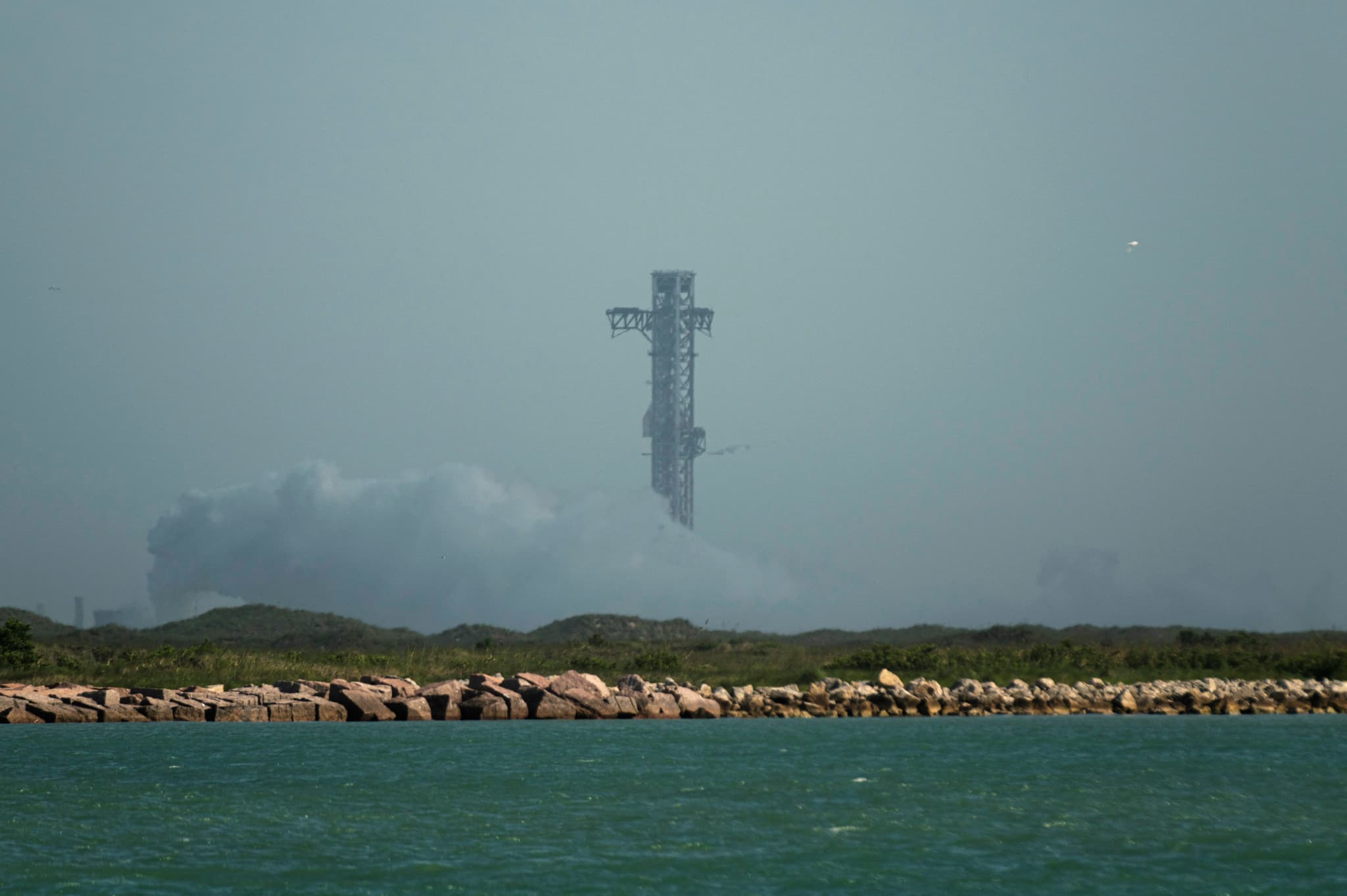 Décollage interrompu: SpaceX annule au dernier moment un vol d’essai de sa fusée Starship