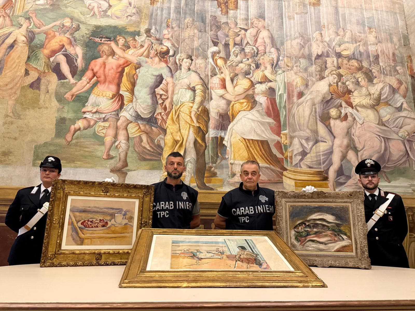 Coup de filet en Italie: Les trois tableaux volés à Parme retrouvés chez un suspect