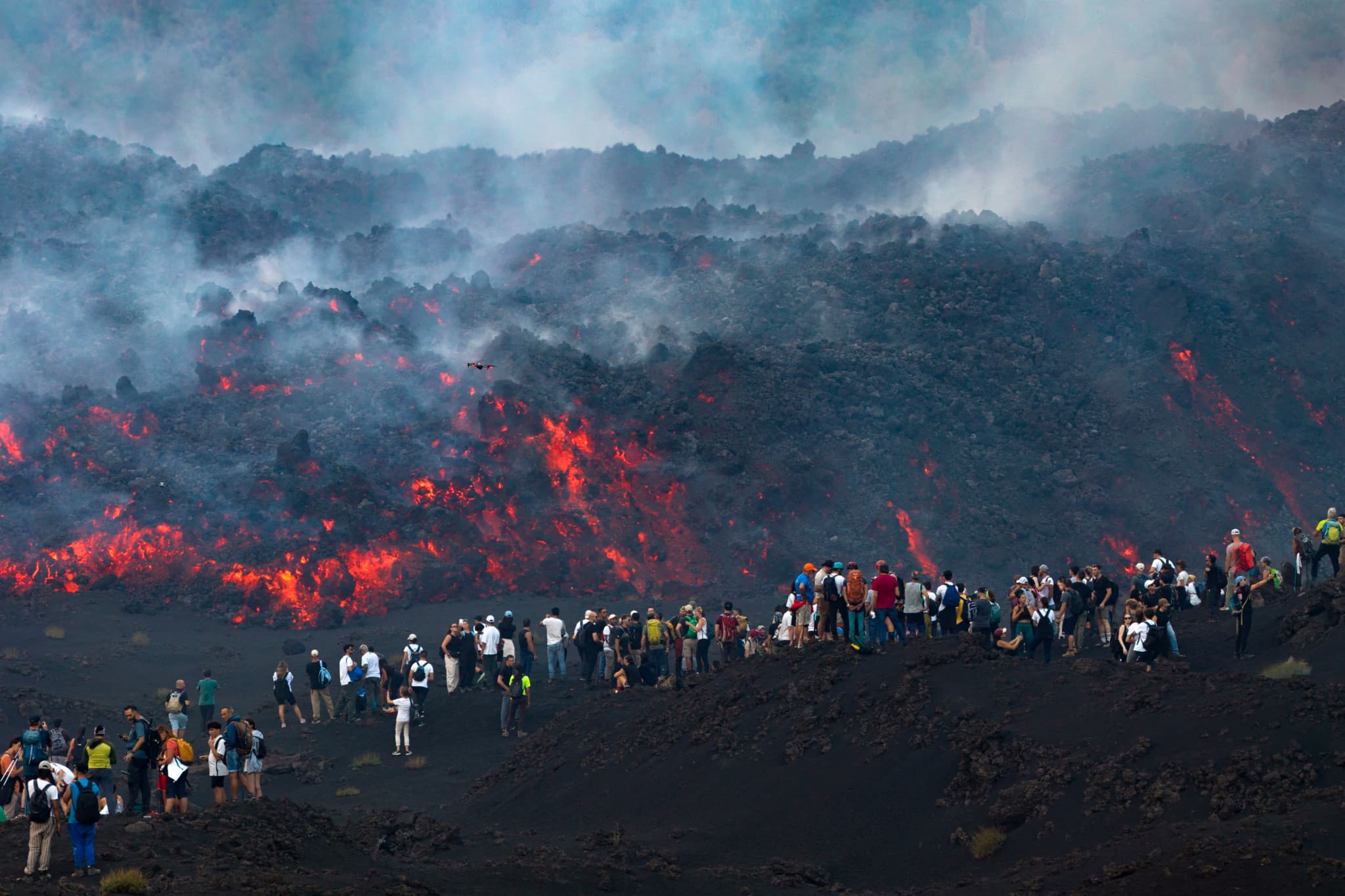 Drame sur l’Etna: Il s’aventure dans une zone interdite du volcan et perd la vie