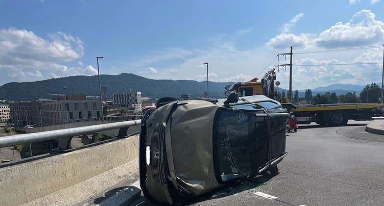 Automobiliste désincarcérée à Delémont