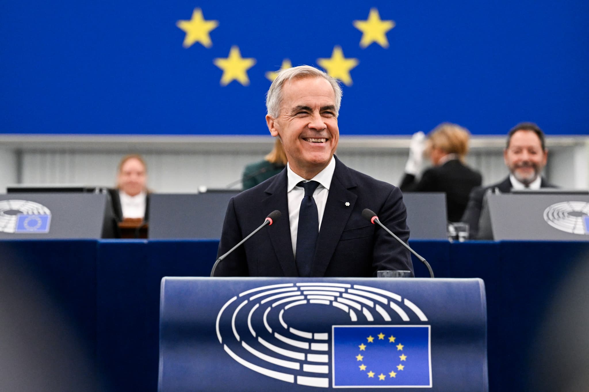 Alliance transatlantique: À Strasbourg, Mark Carney accueilli en allié face à la tempête Trump