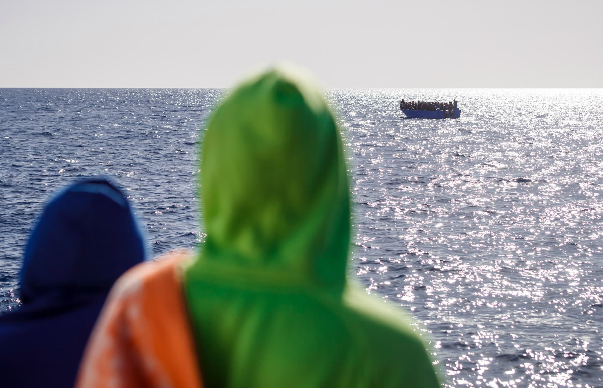 Drame en Méditerranée: Deux migrants secourus après quinze jours à la dérive