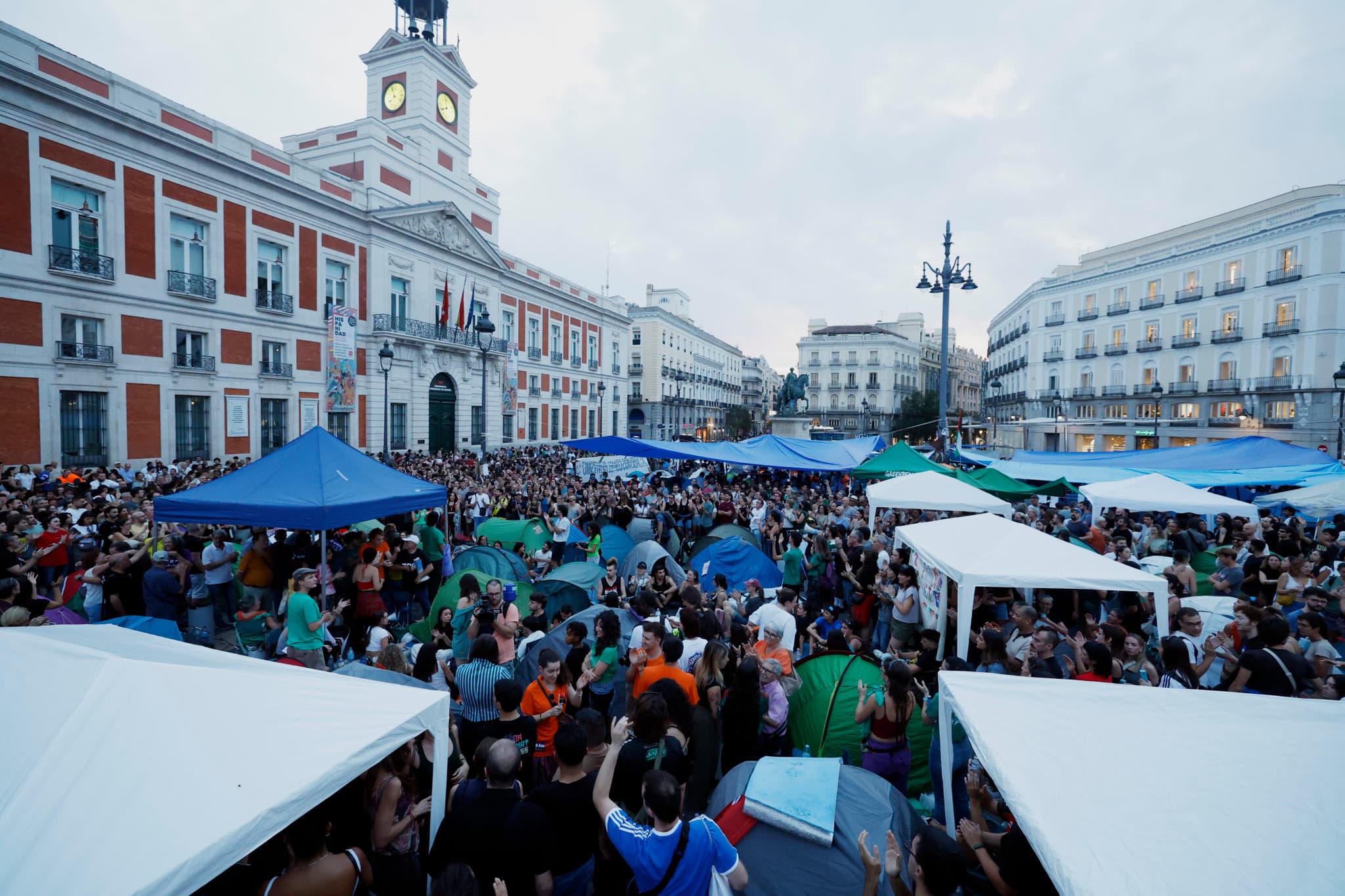 Crise du logement en Espagne: Les manifestants à Madrid déterminés à «maintenir la pression»