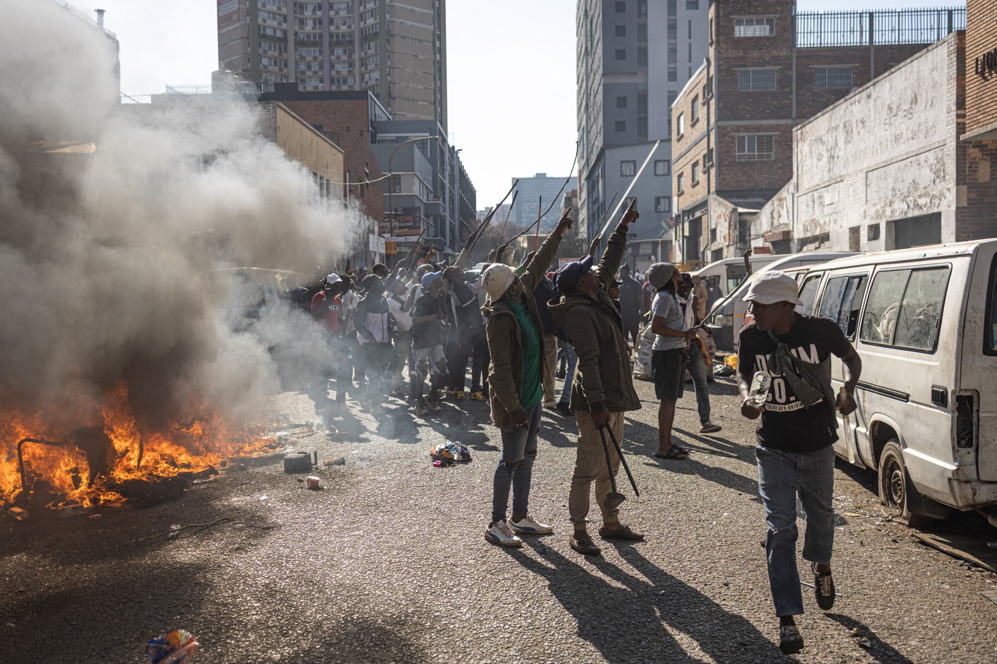Afrique du Sud: Des milliers de manifestants exigent le départ des sans-papiers