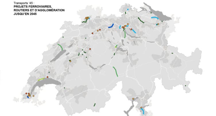 Le Jura toujours exclu des grands projets de mobilité à l’horizon 2045