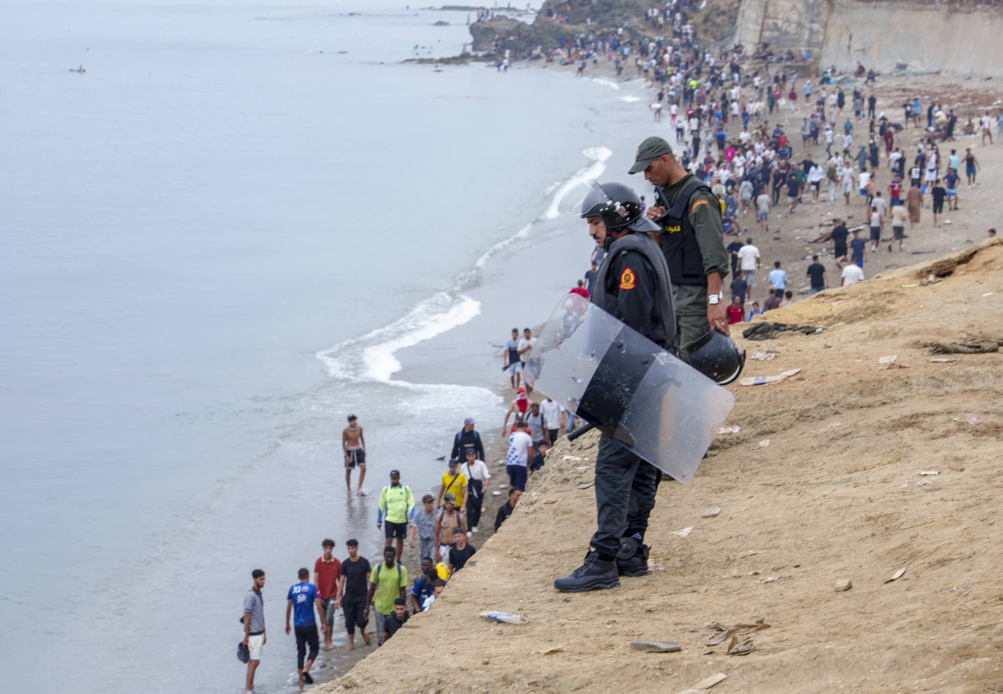 Afflux migratoire à Ceuta: L’UE ne constate pas de flux de migrants «vers le continent»