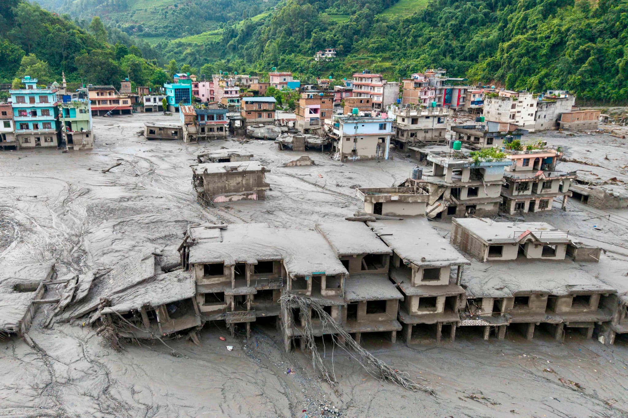 Catastrophe dans l’Himalaya: Les villages traversés par les crues sont transformés en «cimetières»
