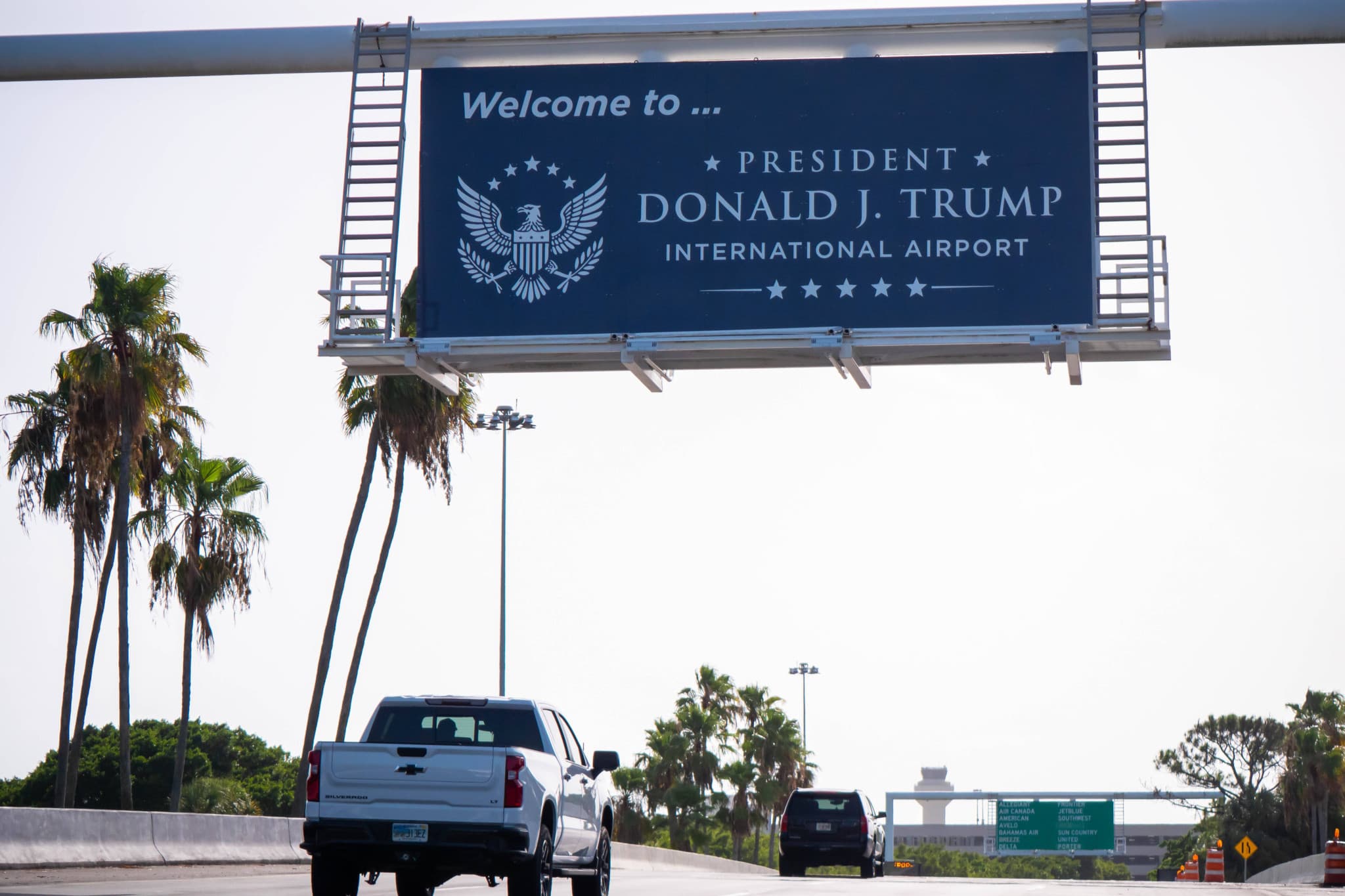 Aéroport international en Floride: L’aéroport de Palm Beach rebaptisé au nom de Donald Trump