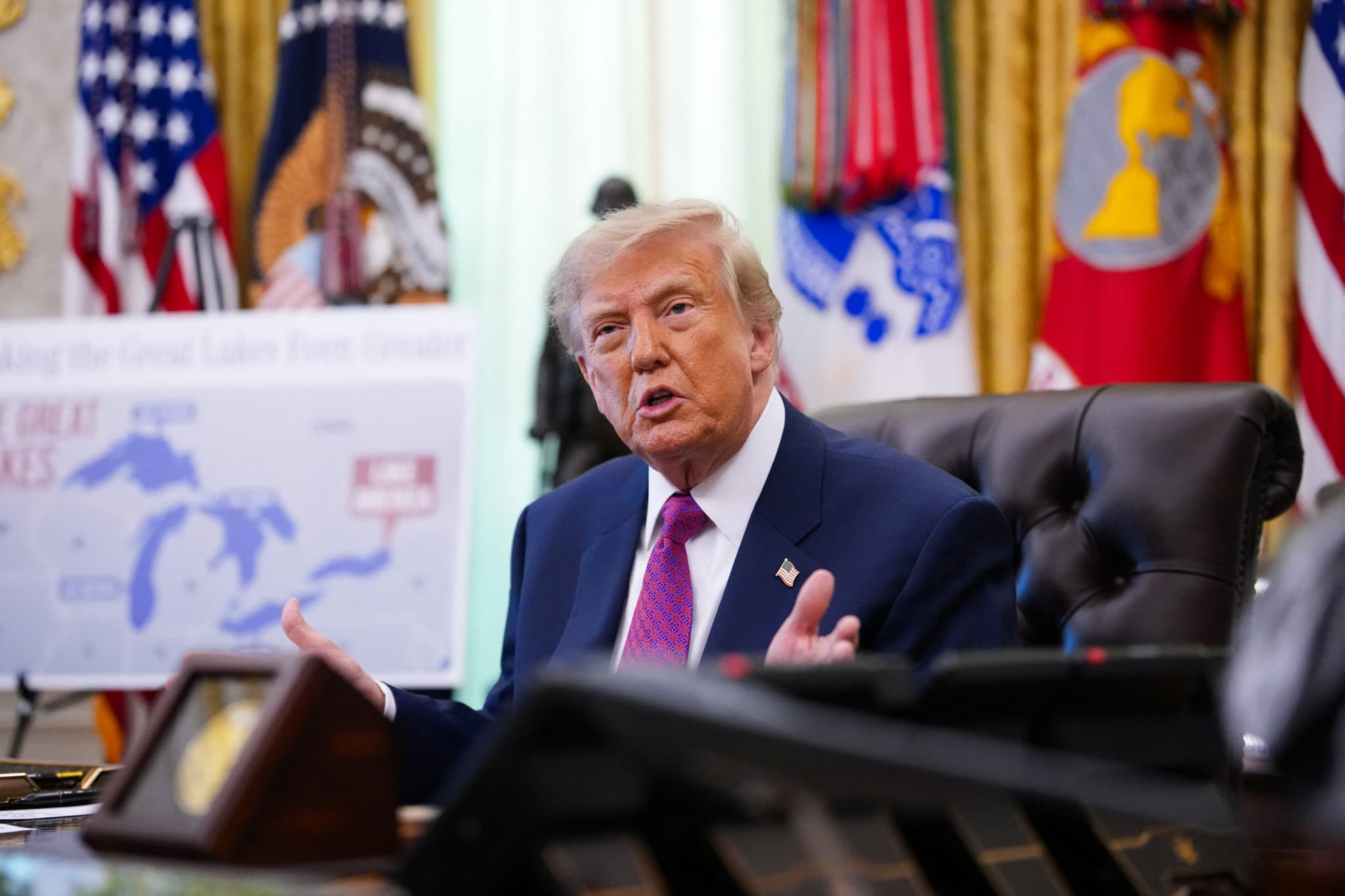 États-Unis: Trump signe un décret pour rebaptiser le lac Ontario «lac d’Amérique»