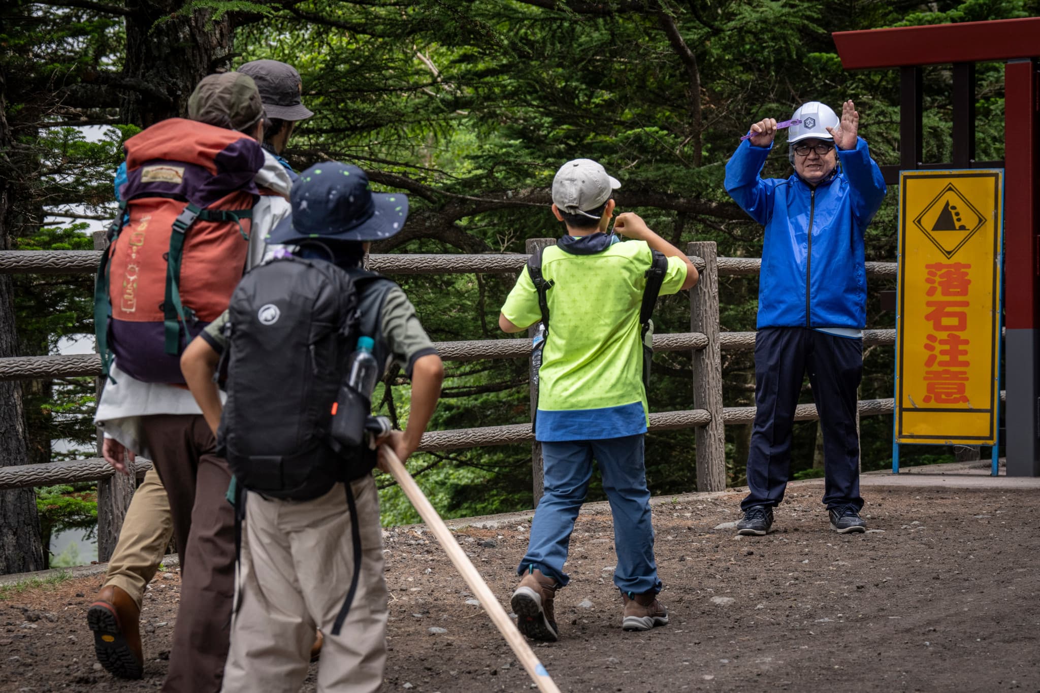 Randonnée au Japon: Un Japonais abandonne son fils de 7 ans sur le Mont Fuji